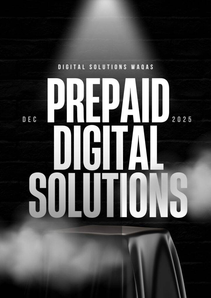 Prepaid Digital Solutions-Digital Solutions Waqas